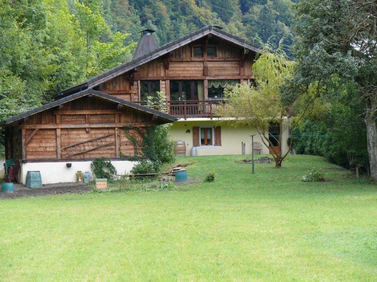 Magnifique Chalet Dans La Vallee De Chamonix Servoz Buitenkant foto