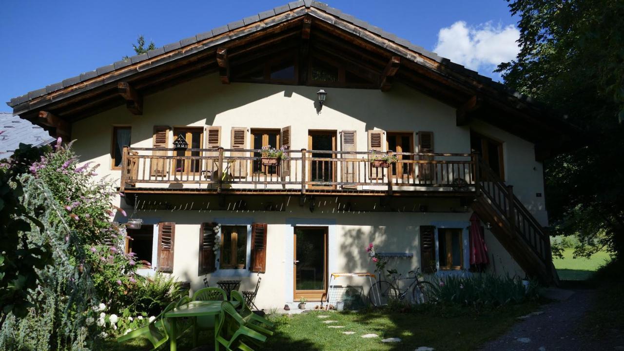 Magnifique Chalet Dans La Vallee De Chamonix Servoz Buitenkant foto