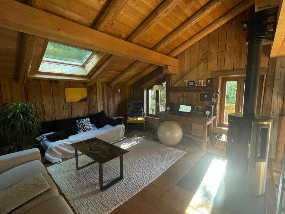 Magnifique Chalet Dans La Vallee De Chamonix Servoz Buitenkant foto