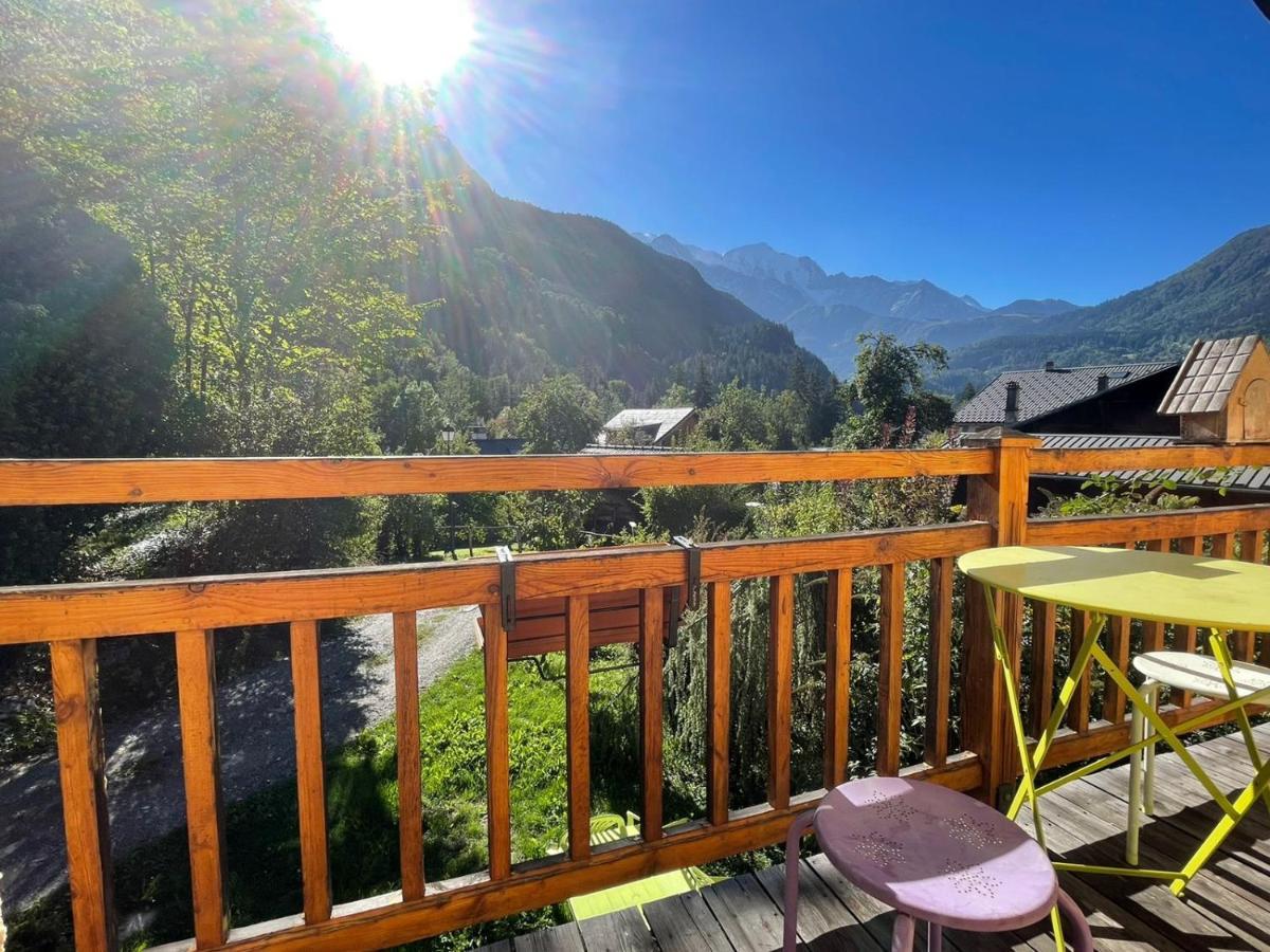 Magnifique Chalet Dans La Vallee De Chamonix Servoz Buitenkant foto