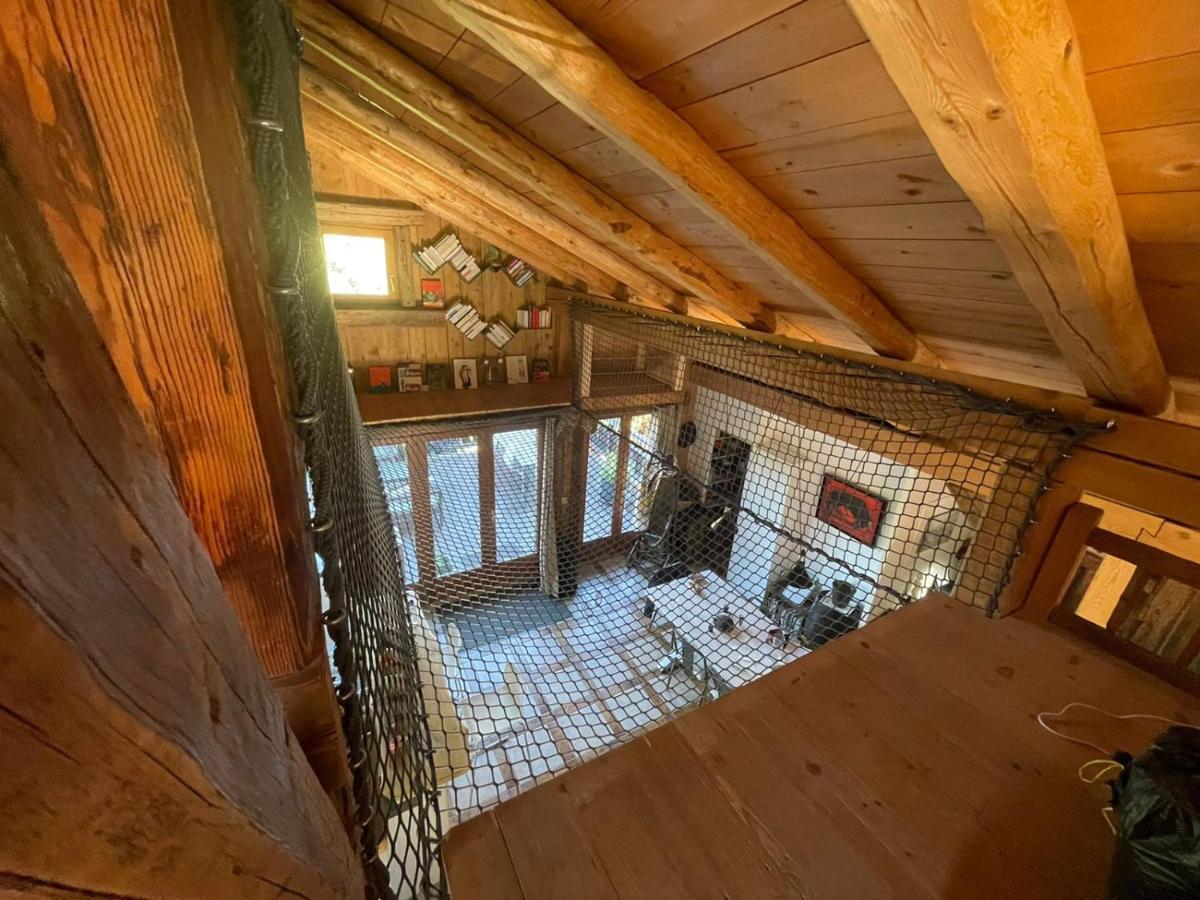 Magnifique Chalet Dans La Vallee De Chamonix Servoz Buitenkant foto