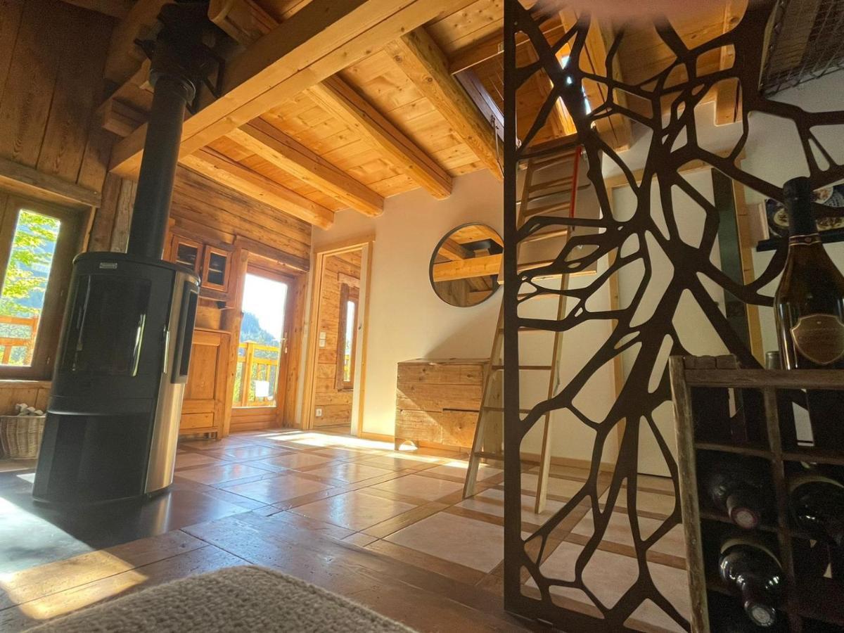 Magnifique Chalet Dans La Vallee De Chamonix Servoz Buitenkant foto